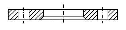 2641 2642 lapped joint flange plain collar