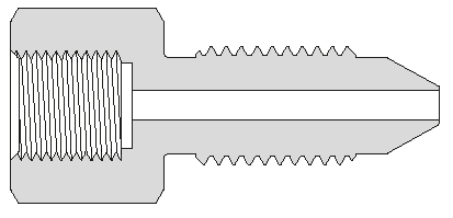  METRIC HP NIPPLE