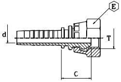 Фитинг BSP (г)